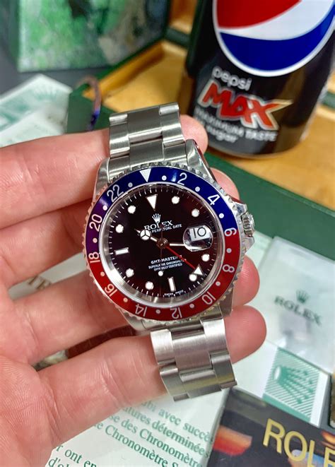 rolex gmt master pepsi 1978|rolex gmt pepsi diamond bezel.